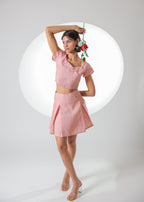 Hermoine khadi co-ord set