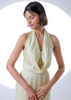 Meera Cowl Midi Dress
