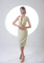 Meera Cowl Midi Dress