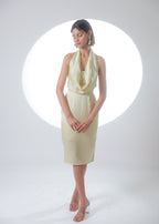 Meera Cowl Midi Dress