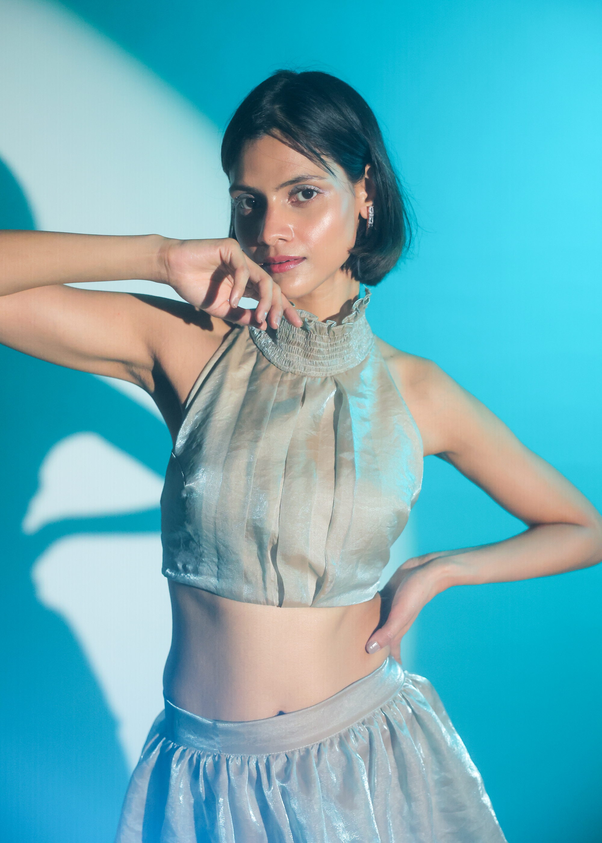 Elsa organza co-ord set