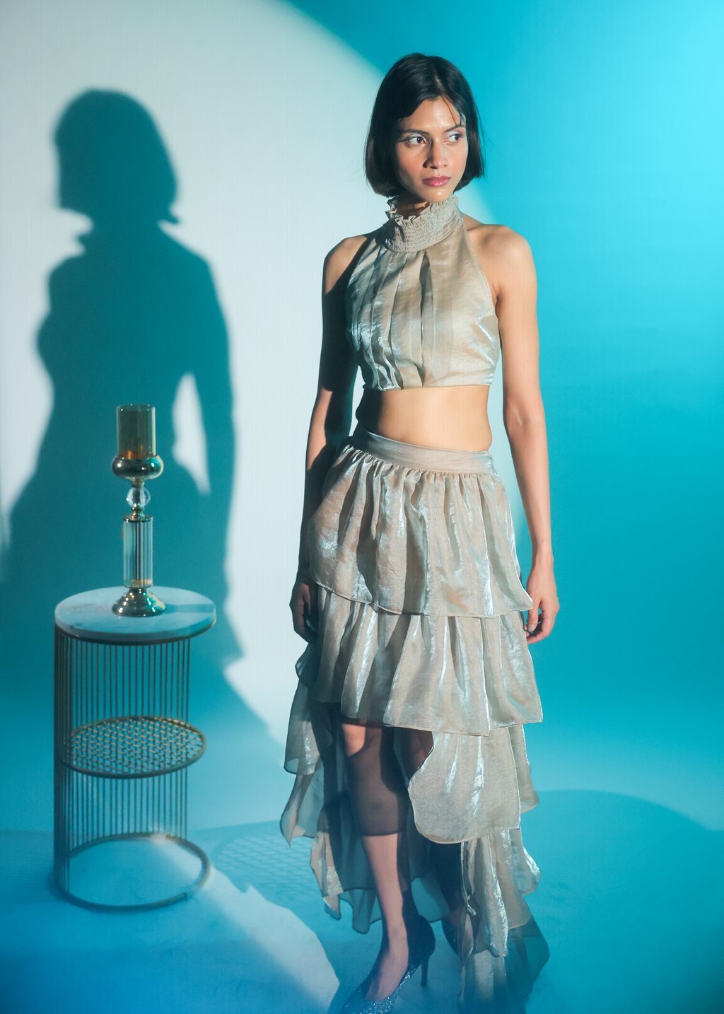 Elsa organza co-ord set