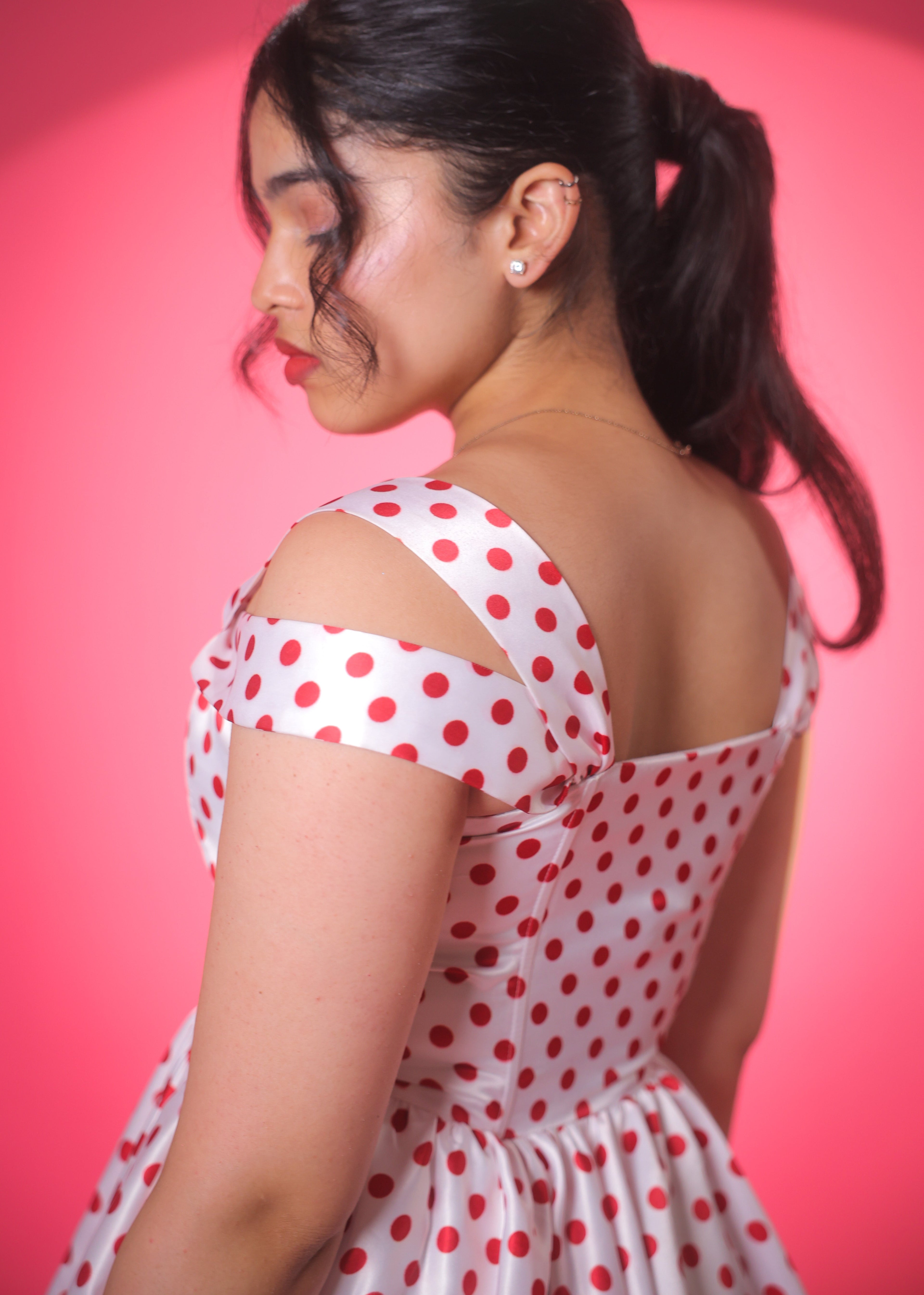 Emilia Polka Dot Dress