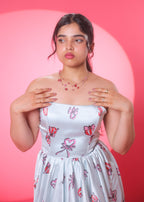 Aisha Baby blue bubble dress