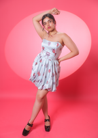 Aisha Baby blue bubble dress