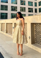 Golden girl dress