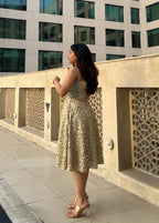 Golden girl dress