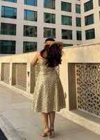 Golden girl dress