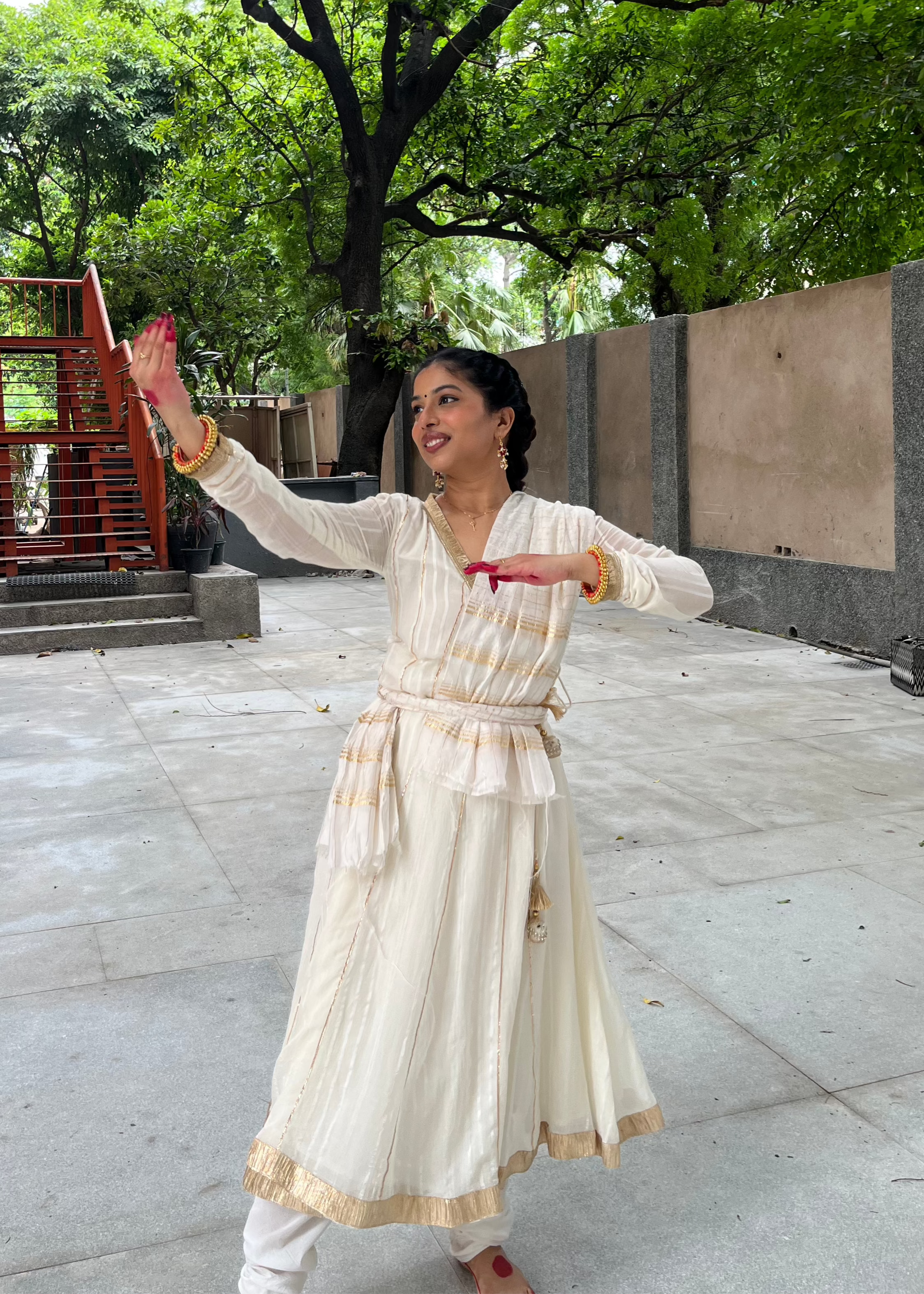 Triveni Angrakha Kurta Set