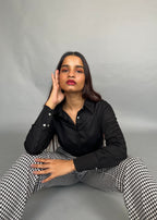 Black Delicate Shirt