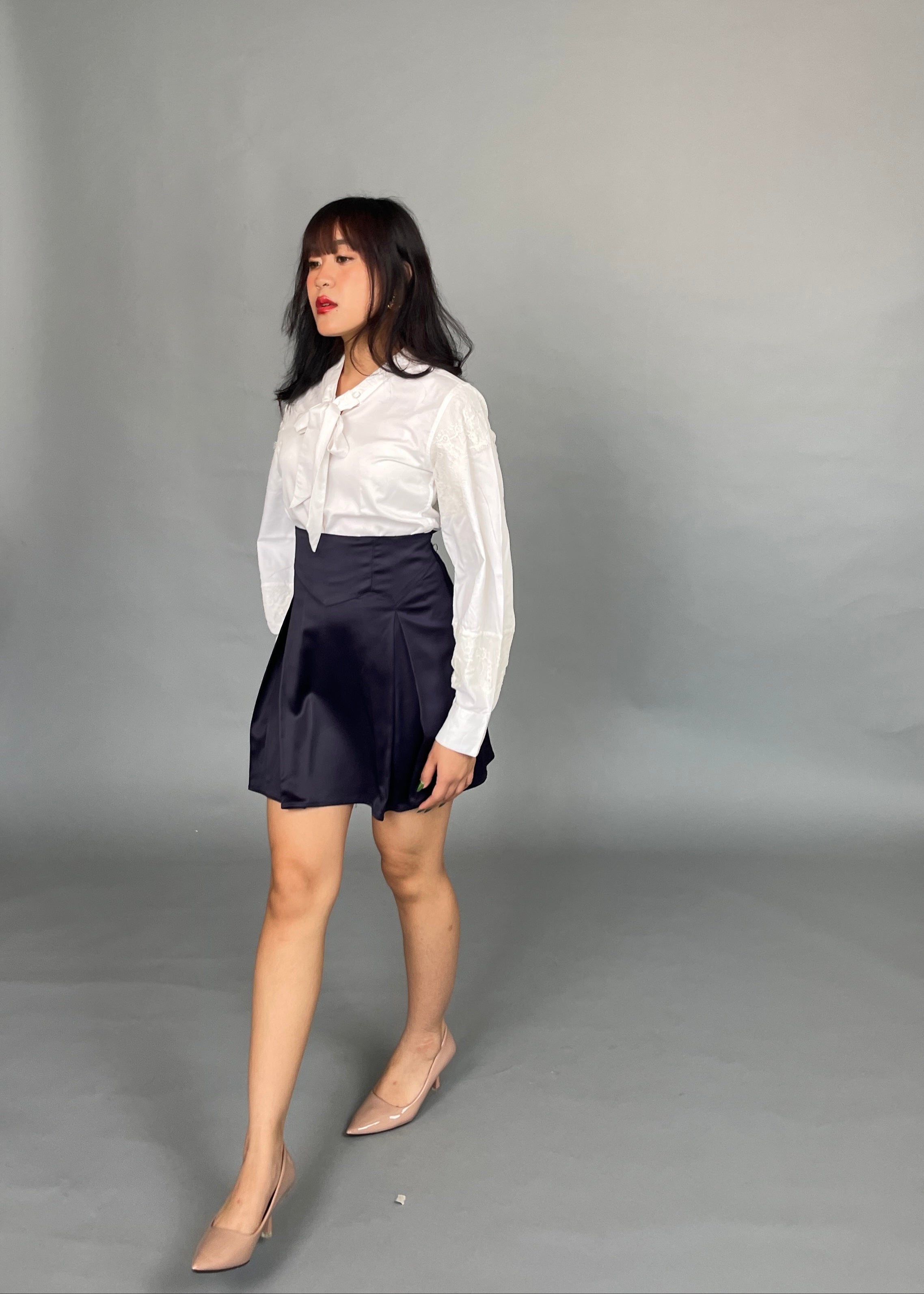 White Dorothea Lace Shirt