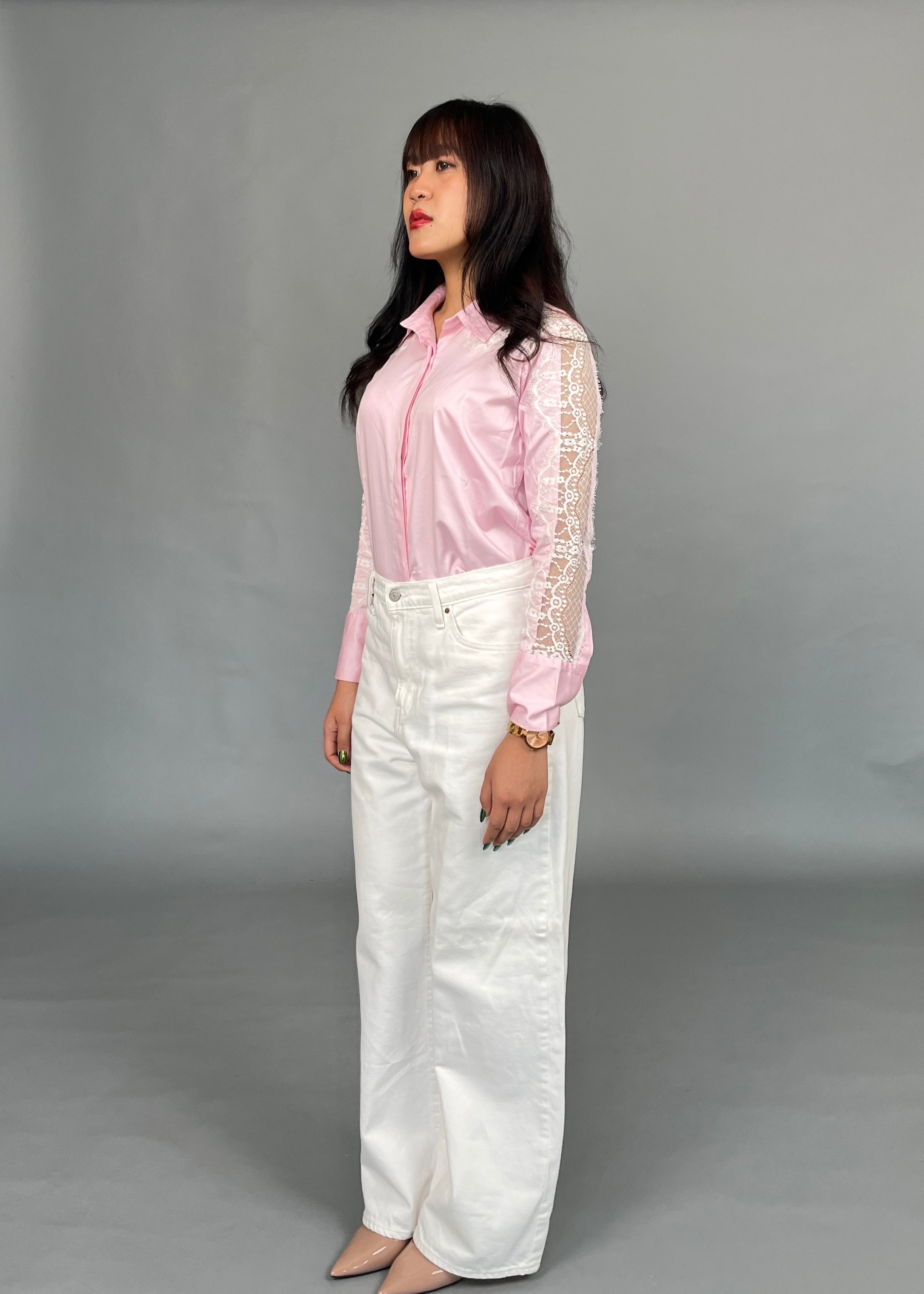 Karma Pink Lace Shirt
