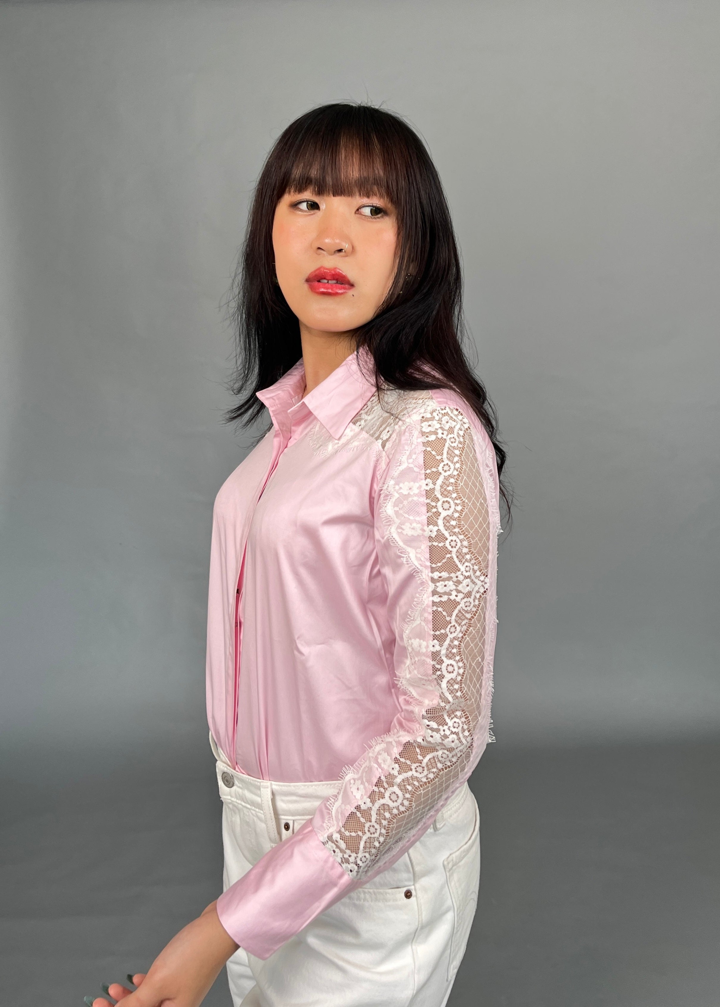 Karma Pink Lace Shirt