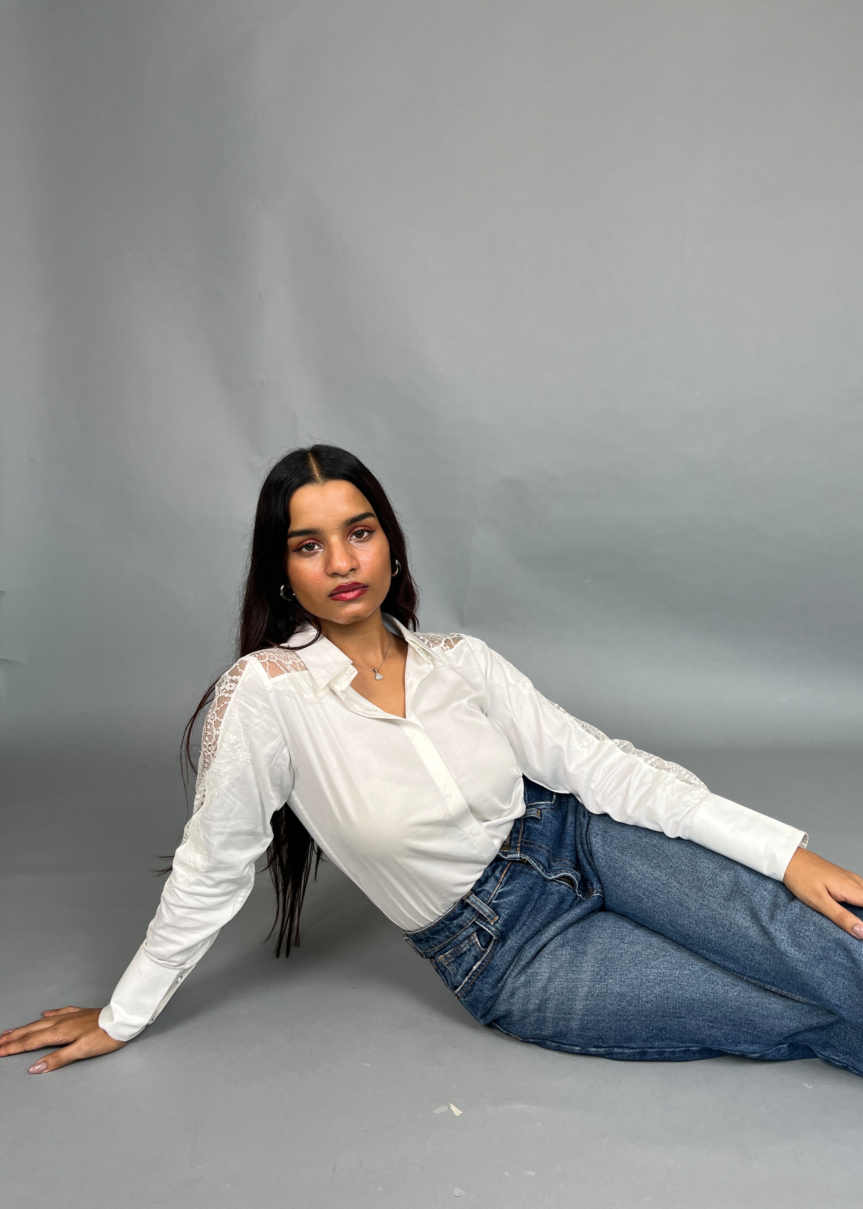 Karma White Lace Shirt