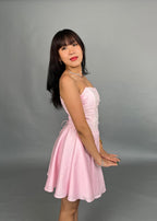 Elle Baby Pink Lace dress