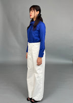 Delicate Cobalt Blue Shirt