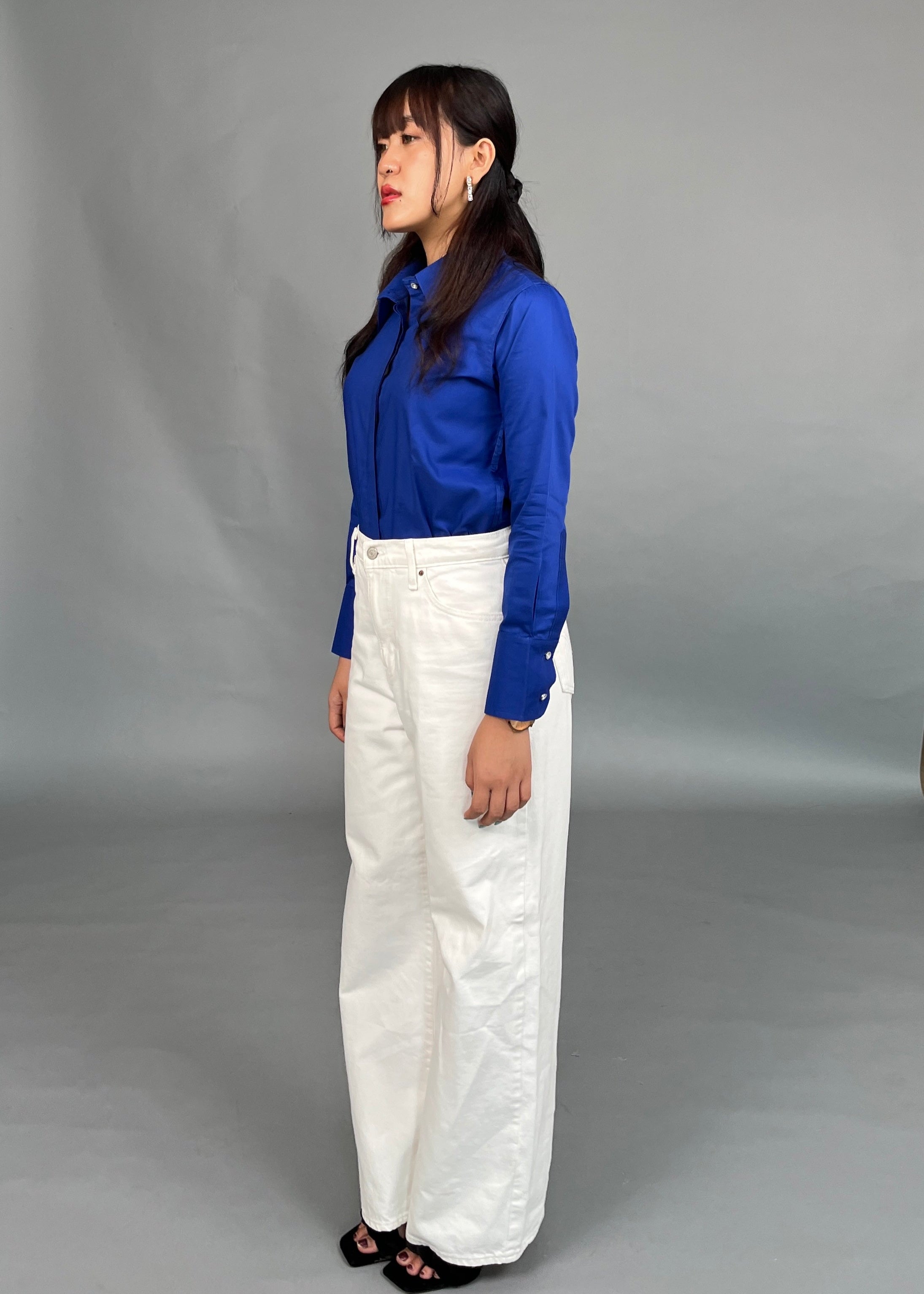 Delicate Cobalt Blue Shirt