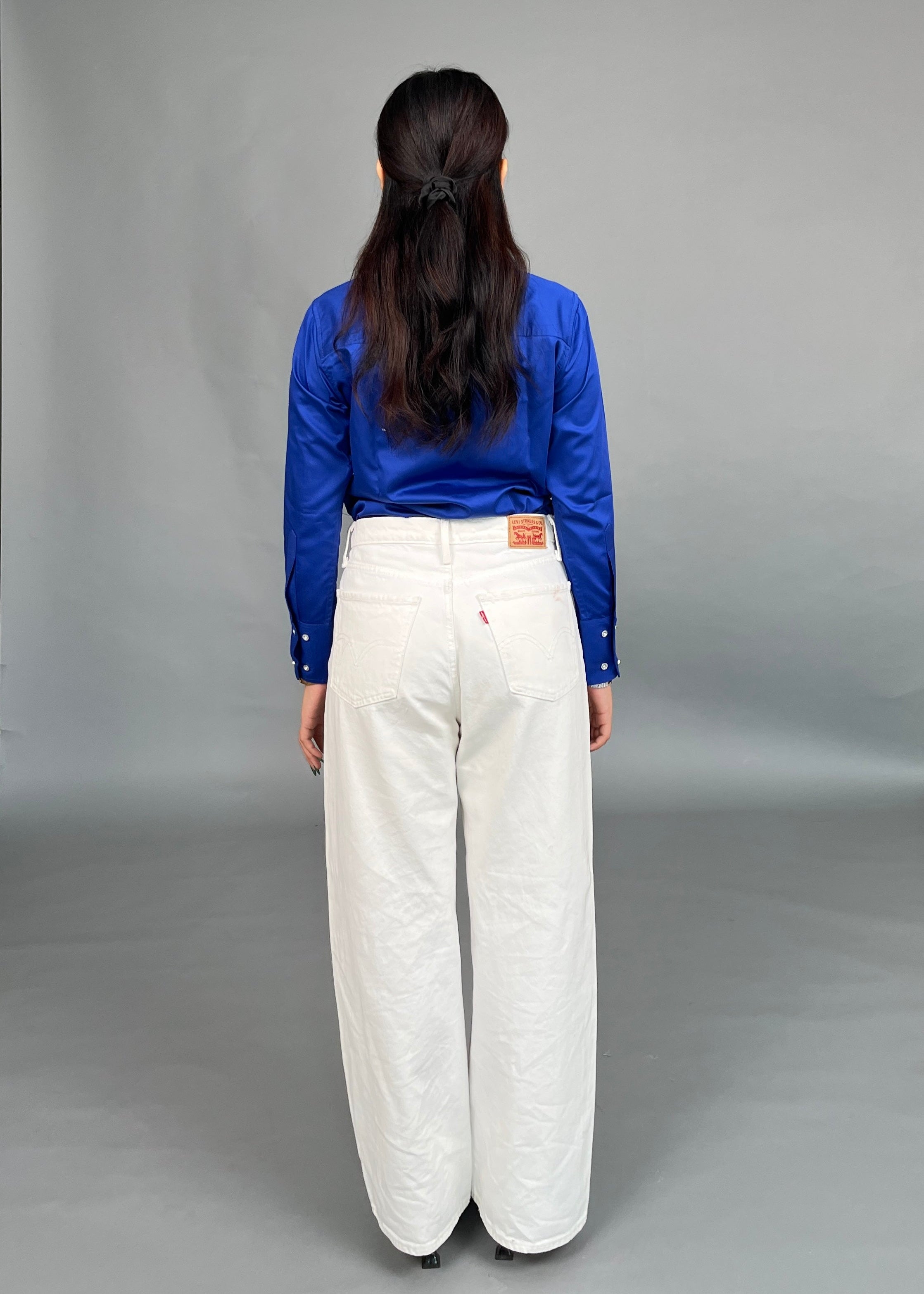 Delicate Cobalt Blue Shirt