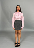 Dorothea Baby Pink Lace Shirt