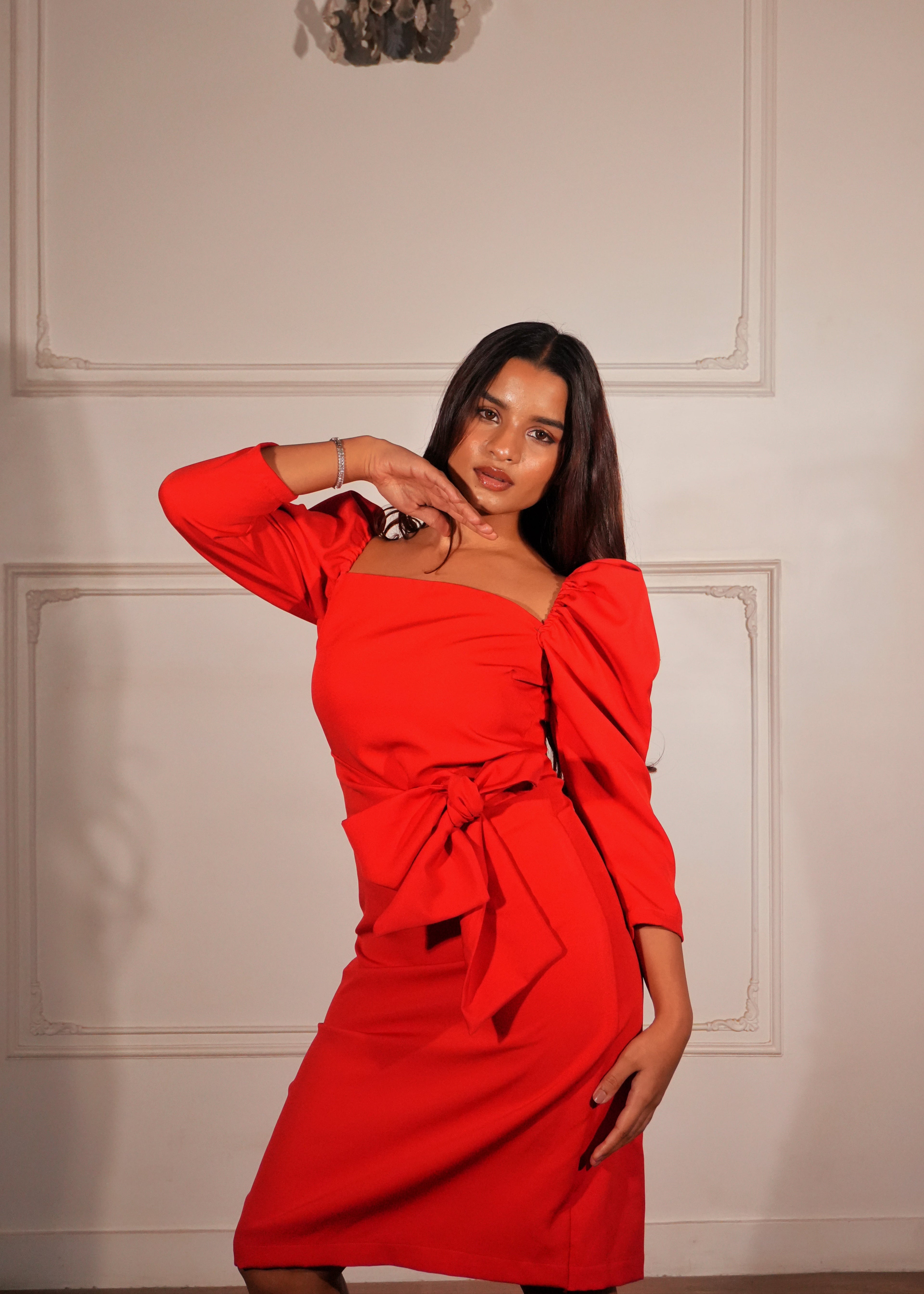 Sophie Red Dress