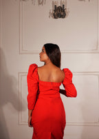 Sophie Red Dress