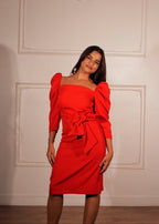 Sophie Red Dress