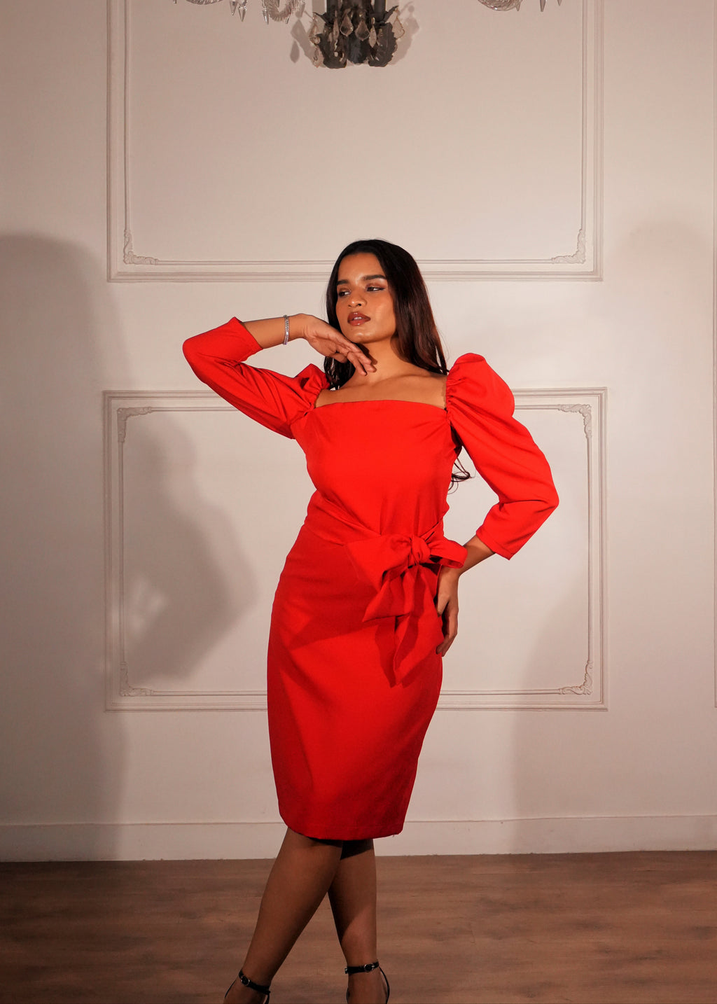 Sophie Red Dress