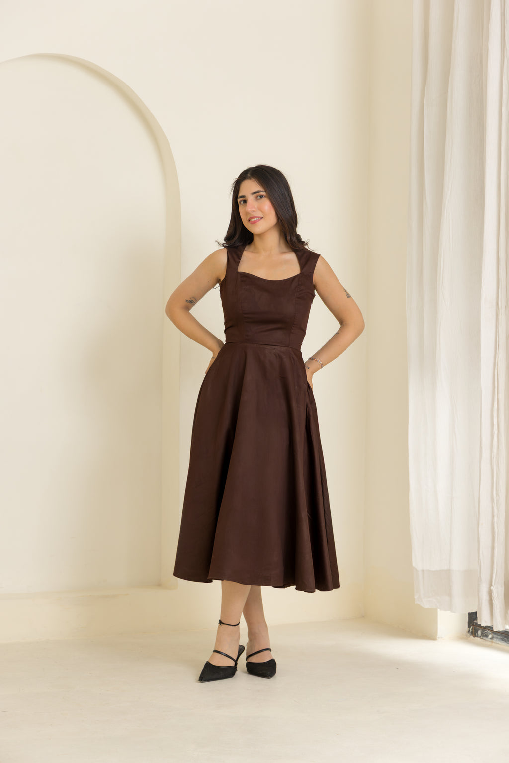 Espresso dress