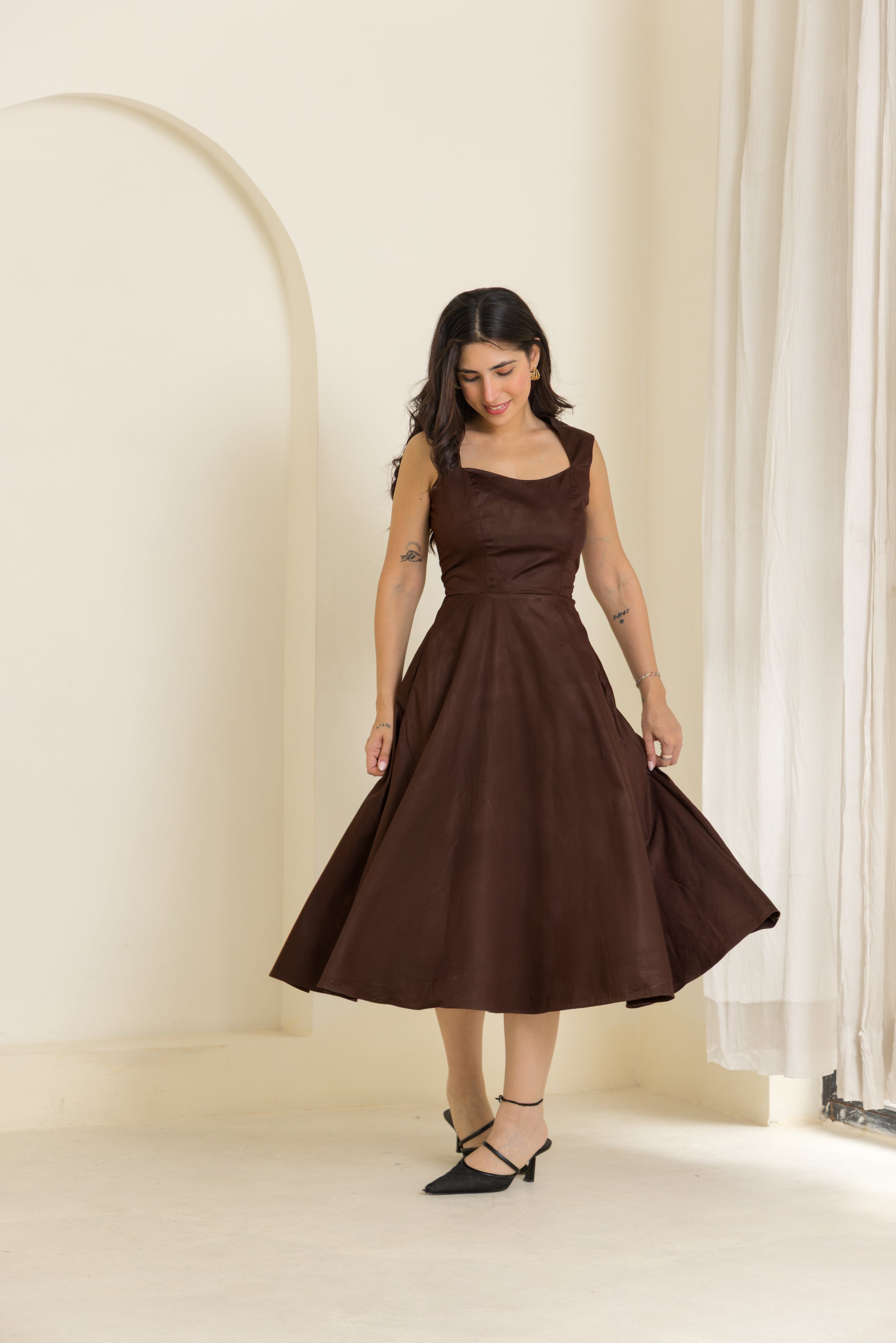 Espresso dress