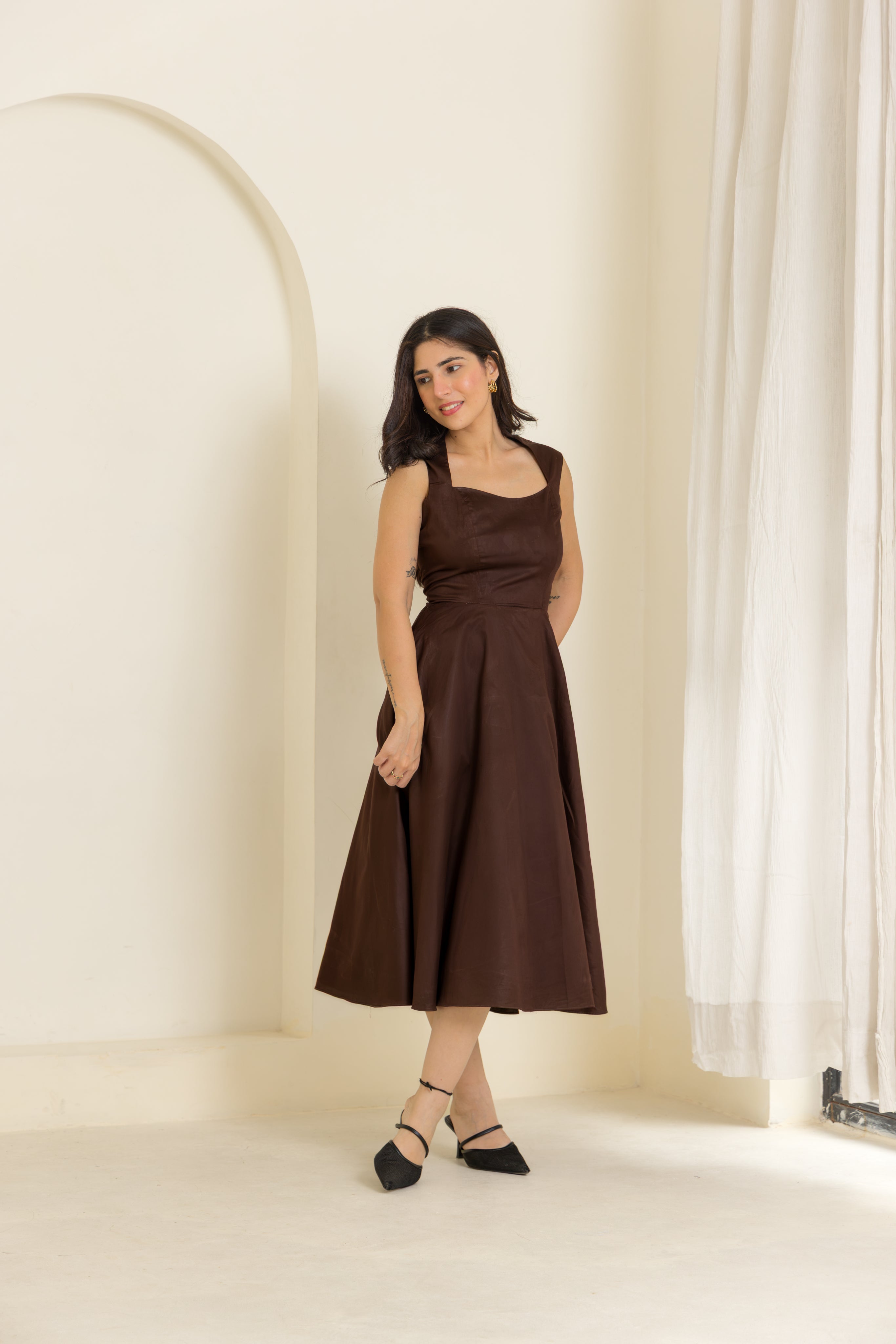 Espresso dress