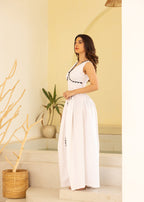 Slow burn maxi dress