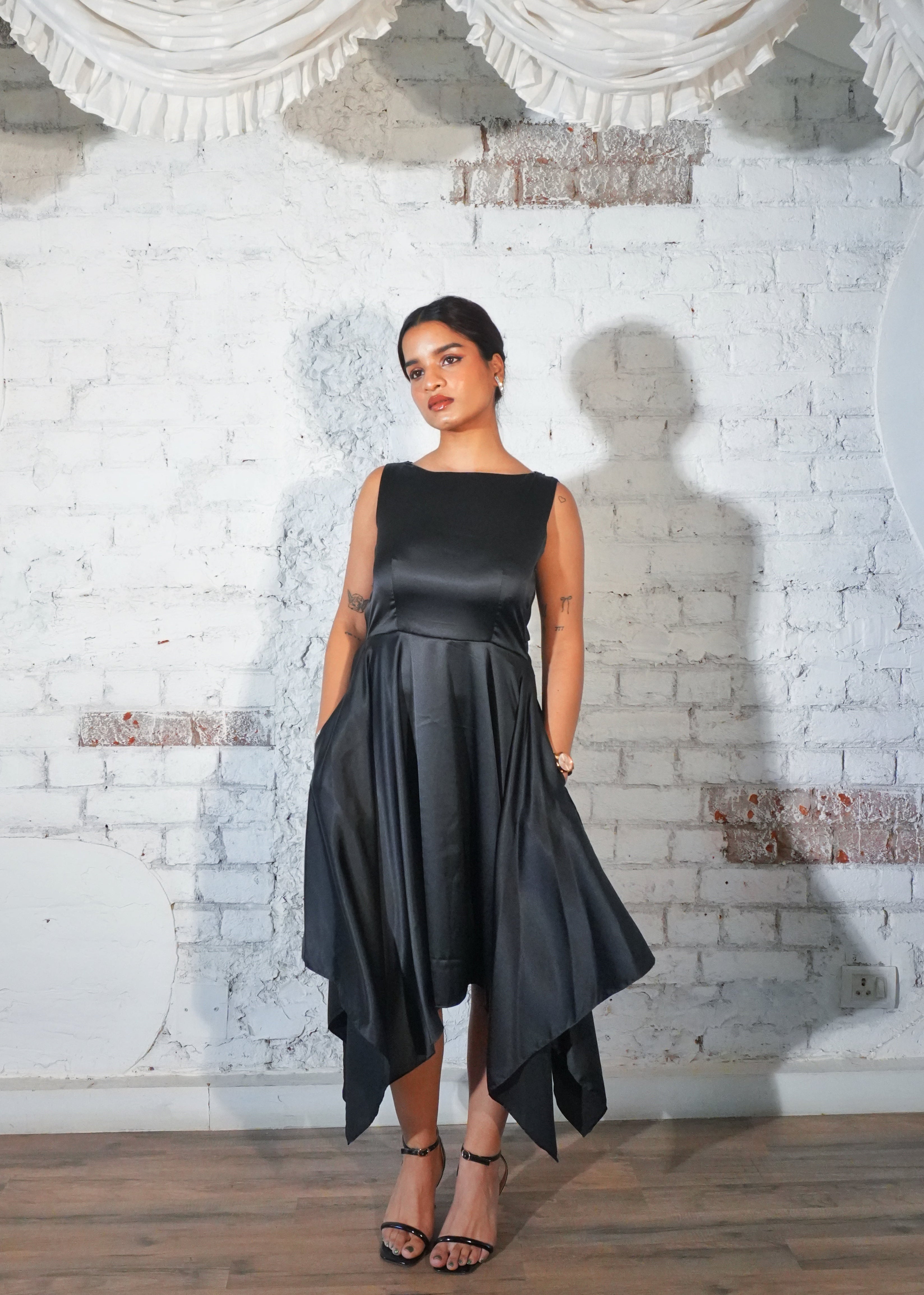 Midge Black Dress