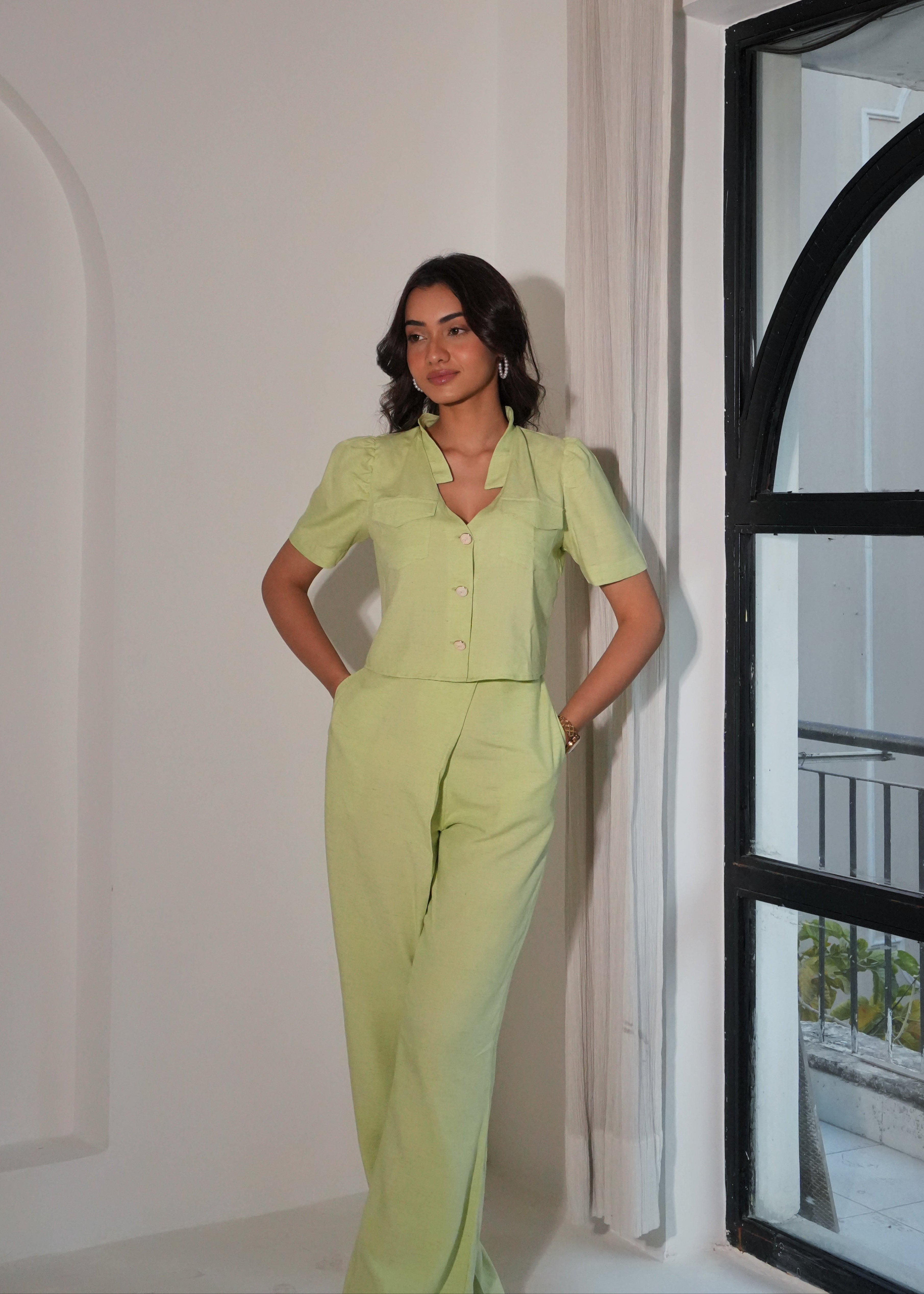 Miranda Linen Co-ord set