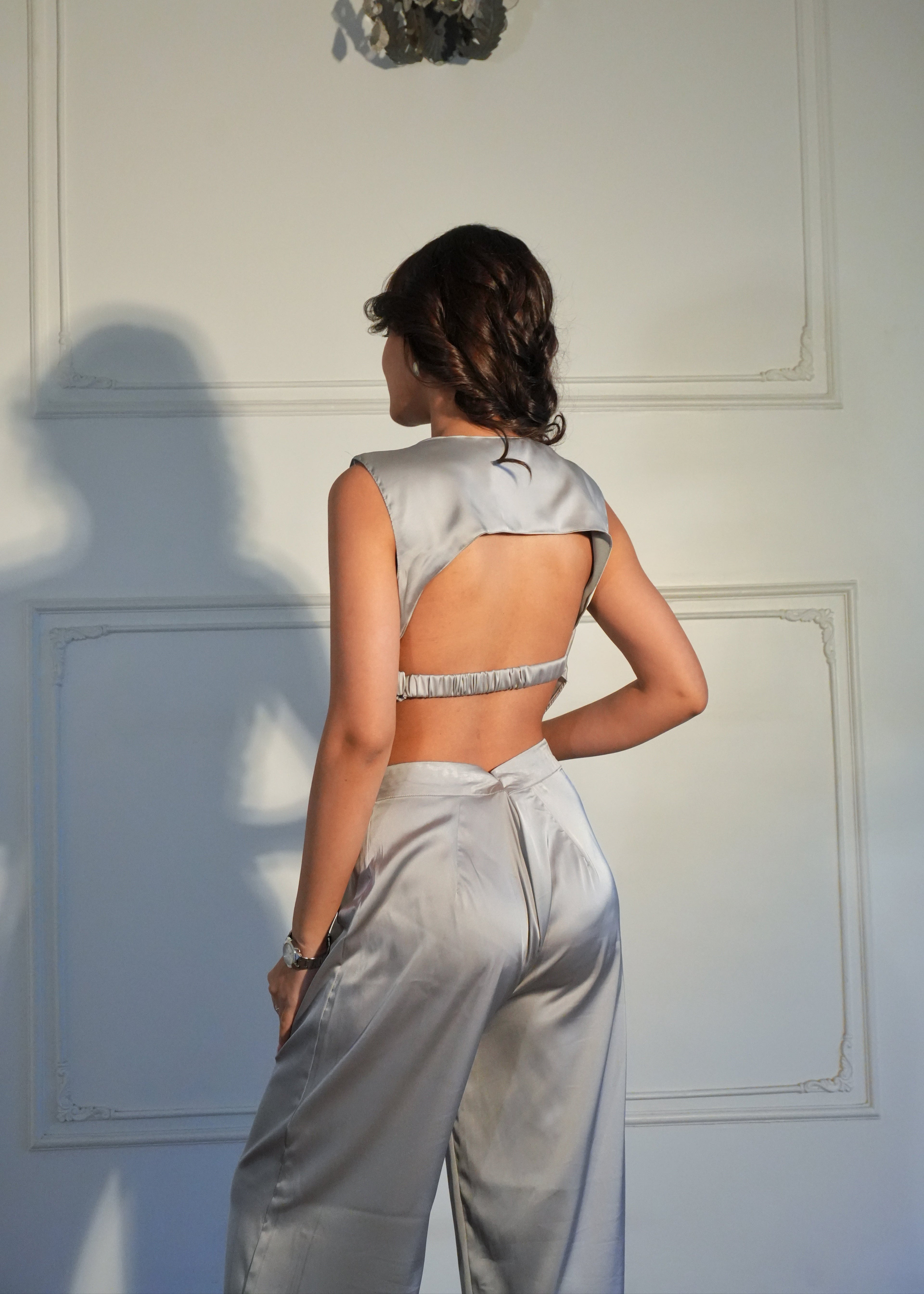 Cristina grey co-ord set