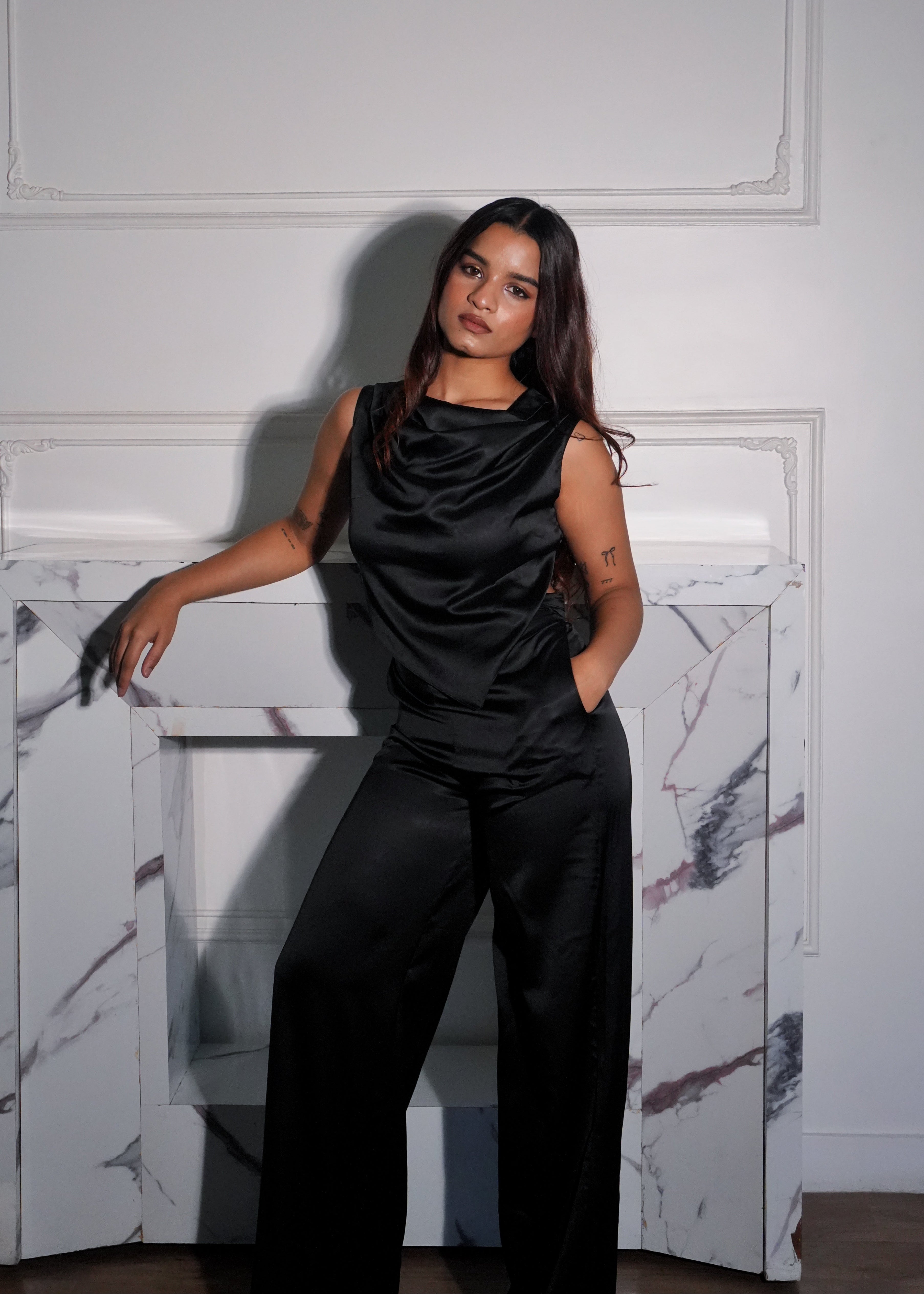 Addison Black Co-ord Set