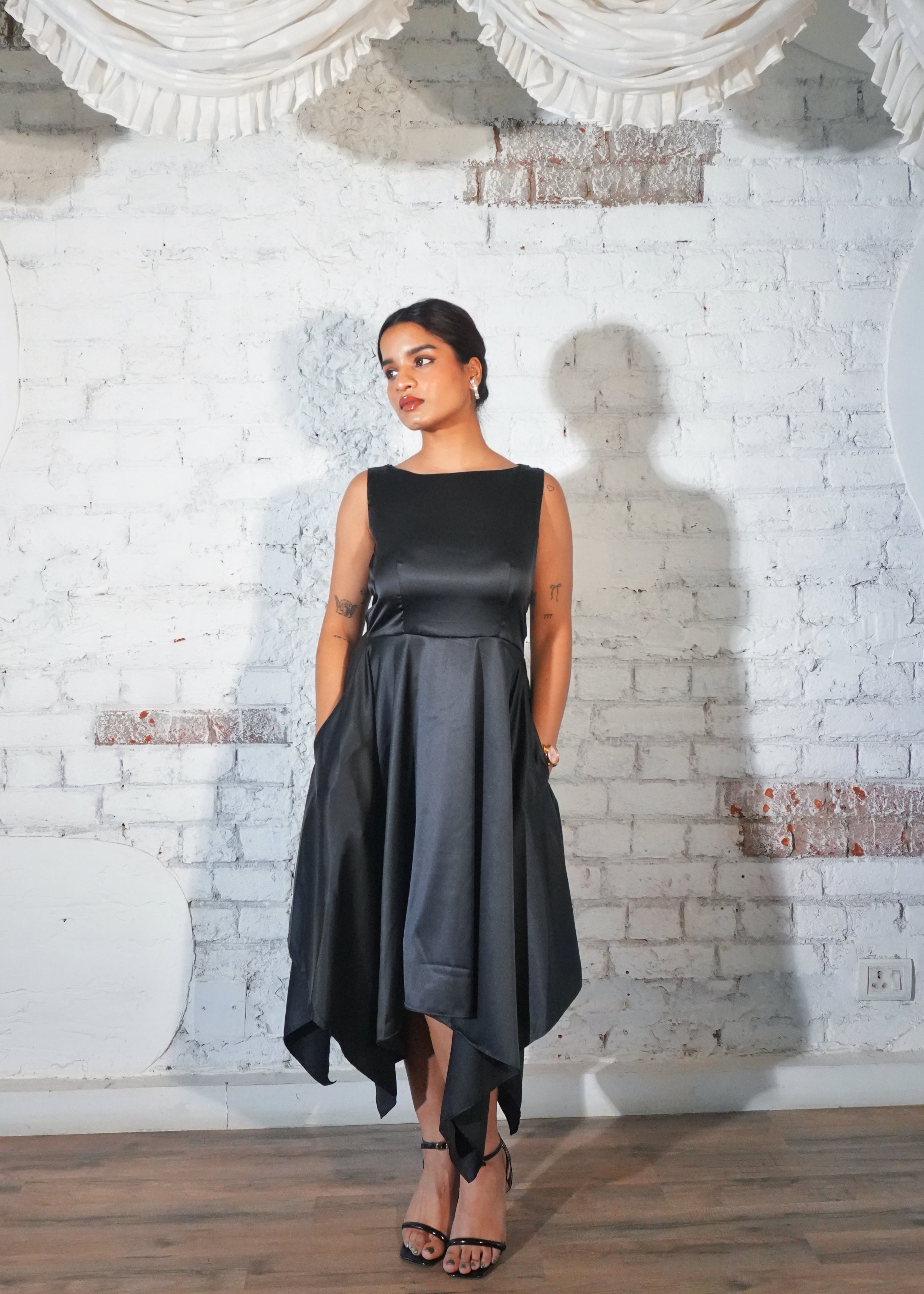 Midge Black Dress