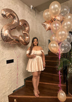 Elara Satin Corset dress