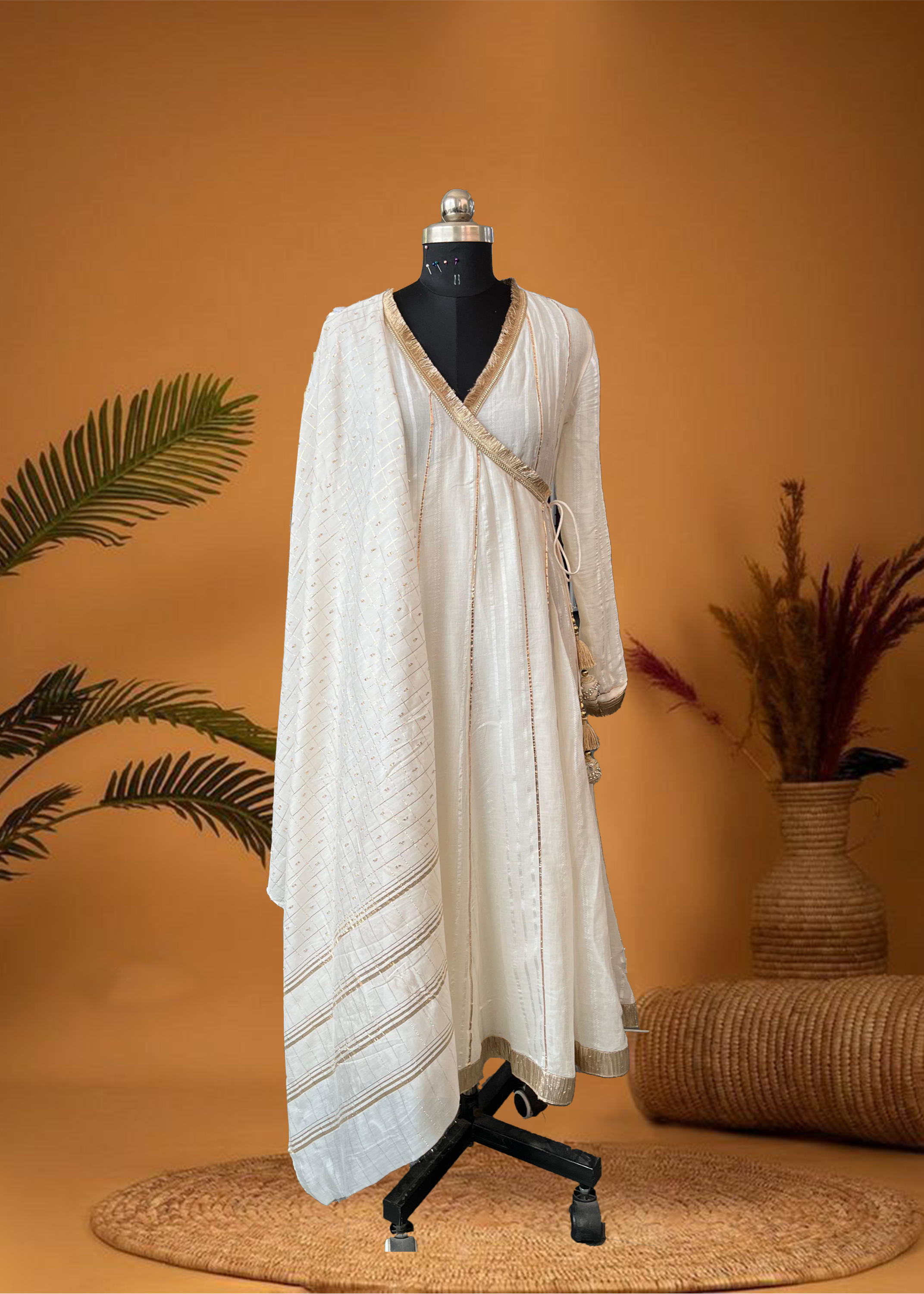 Triveni Angrakha Kurta Set